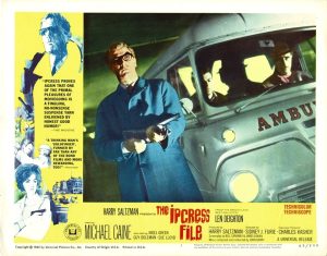 The Ipcress File Us Lobby Card 11 X 14 Michael Caine