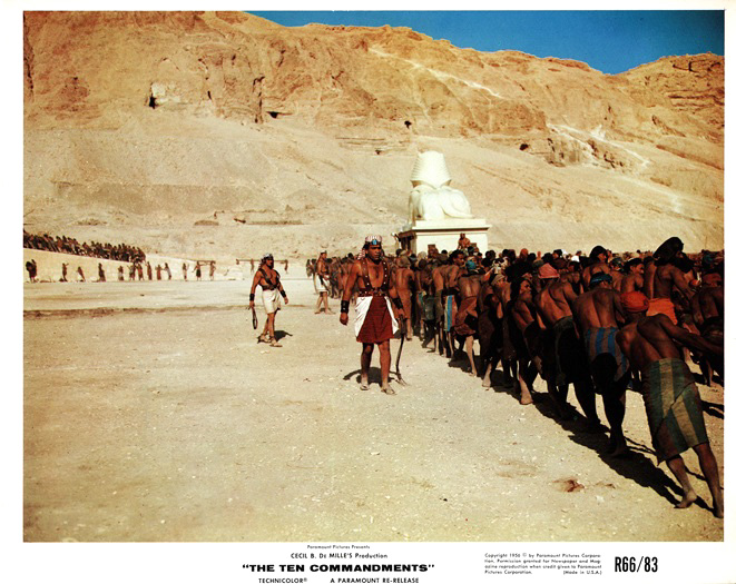 The Ten Commandments 8 X 10 Us Still 1966 Rerelease (8)