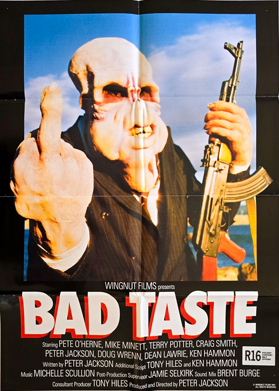 Bad Taste Nz One Sheet Movie Poster Peter Jackson (1)