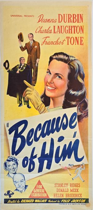 Because Of Him Australian Daybill Movie Poster (1)