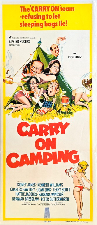 Carry On Camping Australian Daybill Movie Poster (9) Carry On Camping Australian Daybill Movie Poster (9)