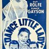 Dance Little Lady Australian Daybill Movie Poster