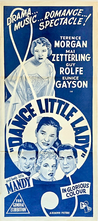 Dance Little Lady Australian Daybill Movie Poster
