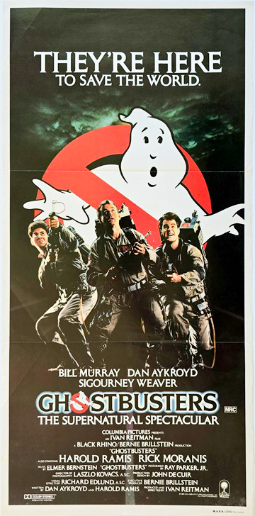 Ghostbusters Australian Daybill Movie Poster (4)