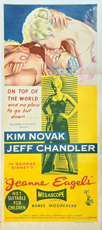 Jeanne Eagles Australian Daybill Movie Poster (2)