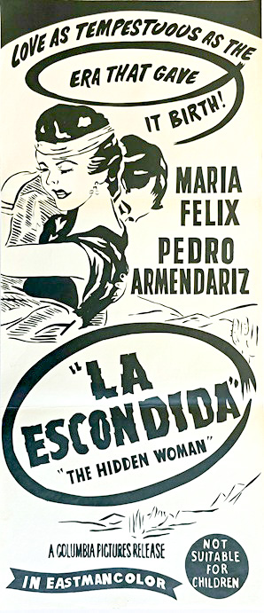La Escondida Australian Daybill Movie Poster (1)