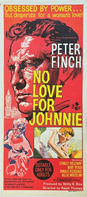 No Love For Johnnie Australian Daybill Move Poster (7)