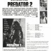 Predator 2 Australian Press Sheet Arnold Schwarzenegger (2)
