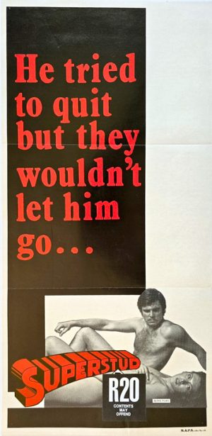 Superstud Australian Adult Daybill Movie Poster