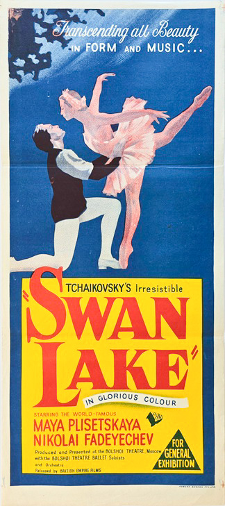 Swan Lake Australian Daybill Movie Poster (2)