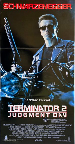 Terminator 2 Judgment Day Australian Daybill Movie Poster (11)