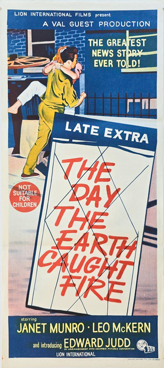 The Day The Earth Caught Fire Australian Daybill Movie Poster (1) The Day The Earth Caught Fire Australian Daybill Movie Poster (1)
