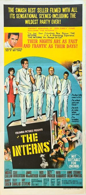 The Interns Australian Daybill Movie Poster Medical Drama