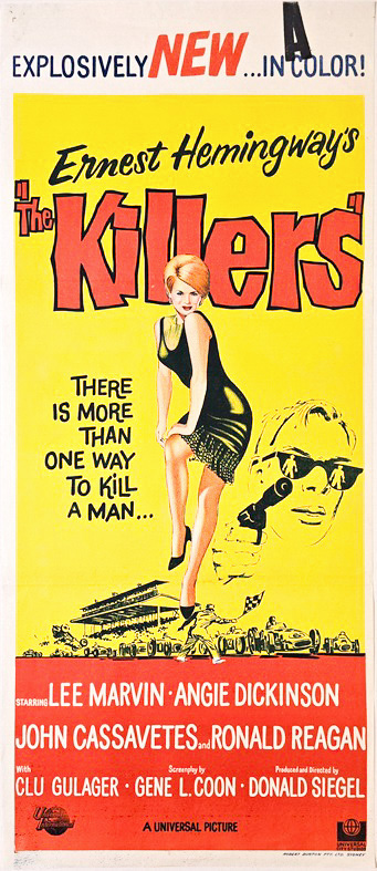 The Killers Australian Daybill Movie Poster Lee Marvin (1)