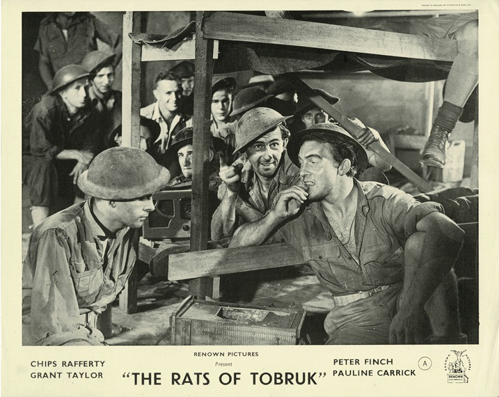 The Rats Of Tobruk 1949 Uk Front Of House Stills Chips Rafferty Peter Finch 1944 Australian Release (1) The Rats Of Tobruk 1949 Uk Front Of House Stills Chips Rafferty Peter Finch 1944 Australian Release (1)