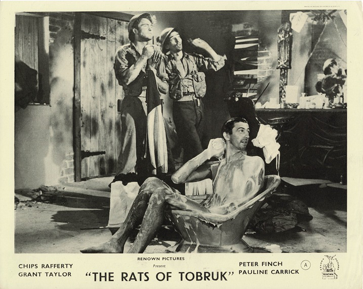 The Rats Of Tobruk 1949 Uk Front Of House Stills Chips Rafferty Peter Finch 1944 Australian Release (4) The Rats Of Tobruk 1949 Uk Front Of House Stills Chips Rafferty Peter Finch 1944 Australian Release (4)