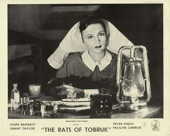 The Rats Of Tobruk 1949 Uk Front Of House Stills Chips Rafferty Peter Finch 1944 Australian Release (8)