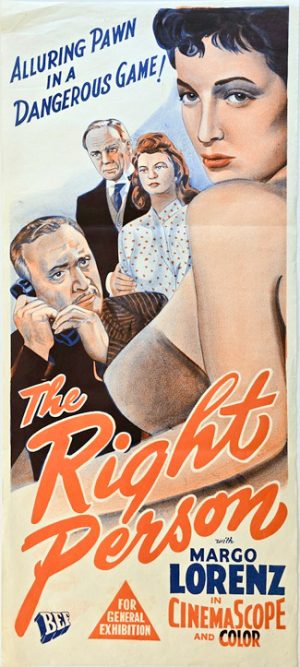 The Right Person Australian Daybill Movie Poster (1)