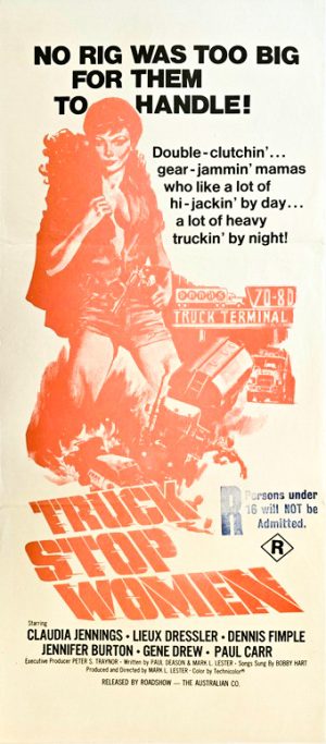 Truck Stop Women Australian Daybill Movie Poster (14)