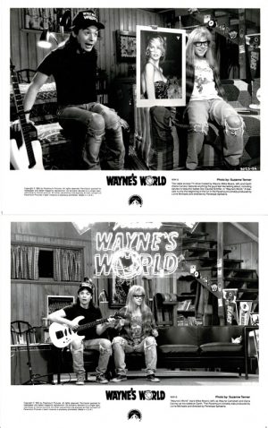 Waynes World Us Stills X 2