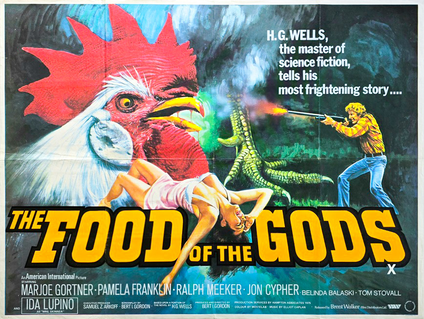 Food Of The Gods Uk Quad Poster H G Wells (1)