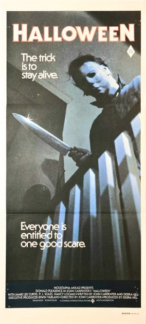 Halloween Australian Daybill Horror Movie Poster (5)