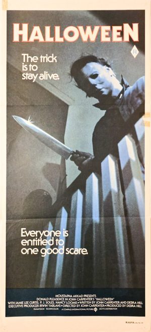 Halloween Australian Daybill Movie Poster 2
