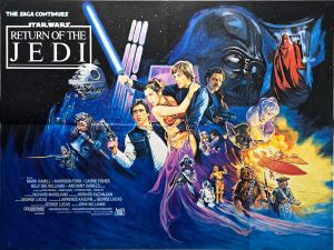 Return Of The Jedi Uk Quad Poster 1st Print (1)