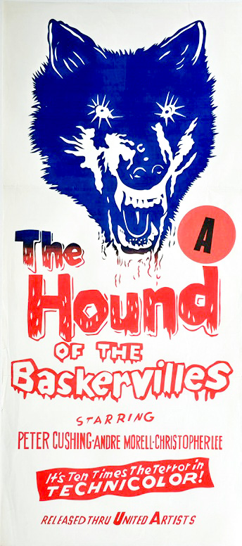 The Hound Of The Baskervilles Australian Daybill Movie Poster Sherlock Holmes