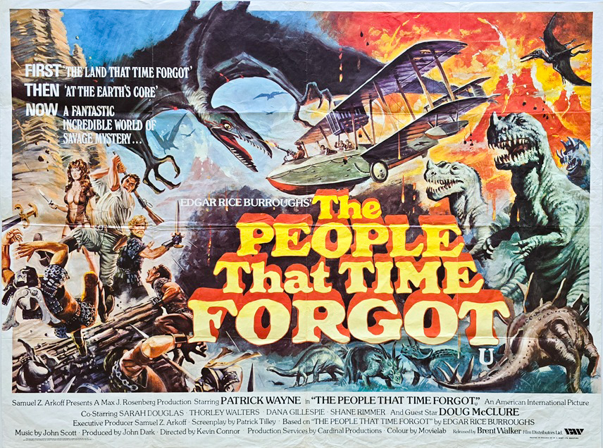 The People That Time Forgot Uk Quad Poster Tom Chantrell (1)