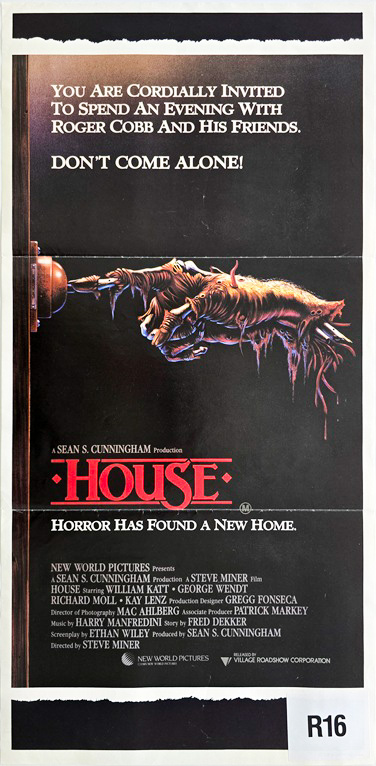 House Australian Daybill Horror Movie Poster (1)