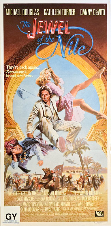 Jewel Of The Nile Australian Daybill Movie Poster (1)