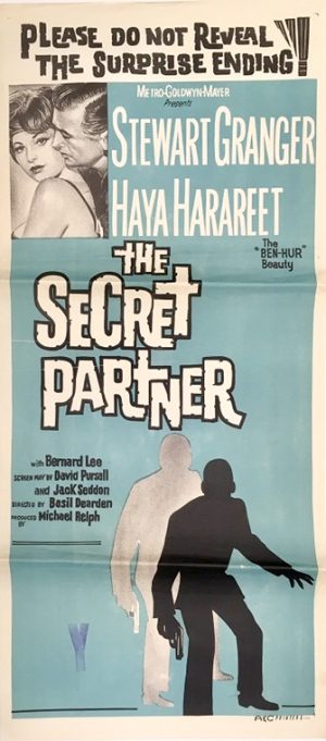 The Secret Partner Australian Daybill Poster