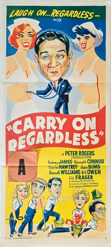 Carry On Regardless Australian Daybill Movie Poster (1)