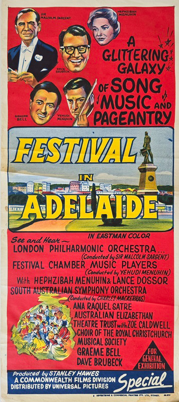 Festival In Adelaide Australian Daybill Poster (5)