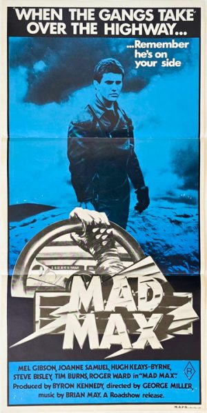 Mad Max Australian Rerelease Daybill Movie Poster (1)