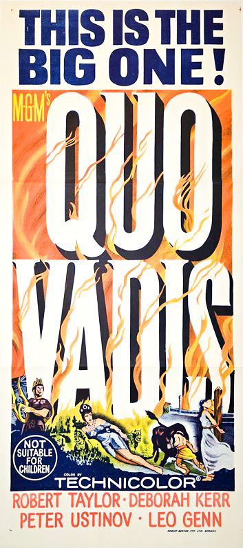 Quo Vadis Australian Daybill Movie Poster (1)