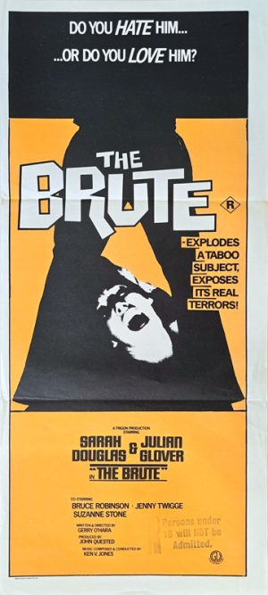 The Brute Australian Daybill Movie Poster (1)