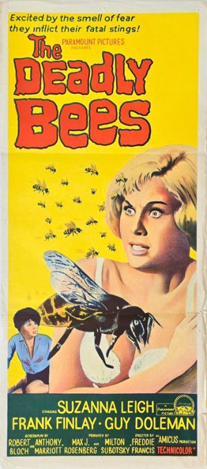 The Deadly Bees Australian Daybill Movie Poster (1)