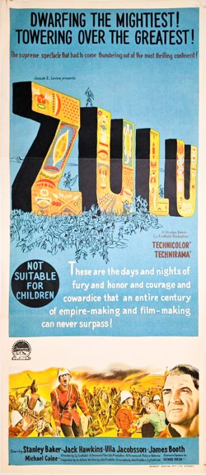 Zulu Australian Daybill Movie Poster (2)