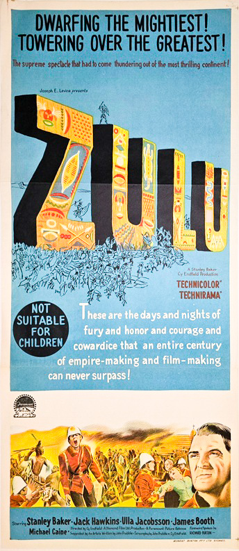 Zulu Australian Daybill Movie Poster (2) Zulu Australian Daybill Movie Poster (2)