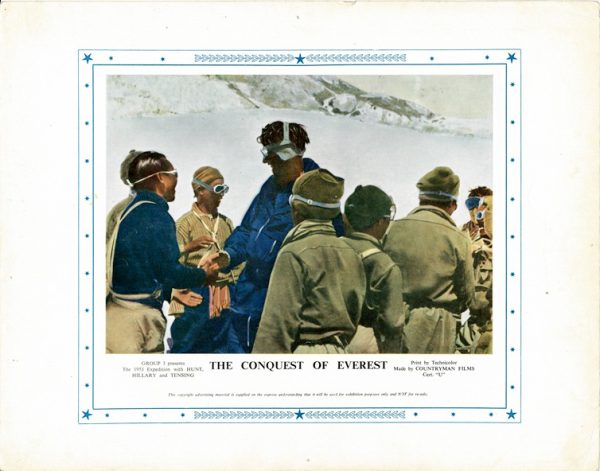 Conquest Of Everest Uk Lobby Card 1953 Sir Edmund Hillary Tensing Norgay John Hunt (11)