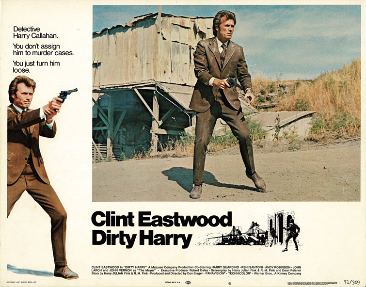 Dirty Harry Us Lobby Card Clint Eastwood (1)
