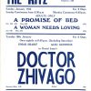 Doctor Zhivago Uk Window Card From The Ritz Cinema David Lean Epic (2)