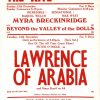 Lawrence Of Arabia Uk Window Card From The Ritz Cinema David Lean Epic (1)