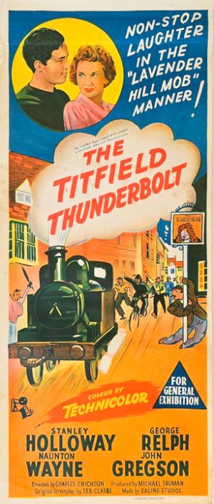 The Titfield Thunderbolt Australian Daybill Movie Poster (1)