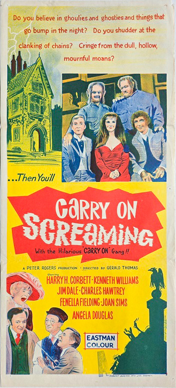 Carry On Screaming Australian Daybill Movie Poster (1)
