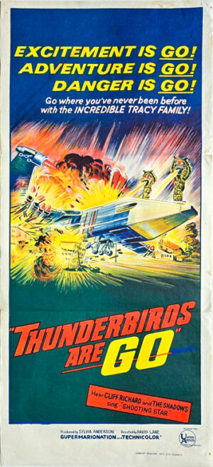 Thunderbirds Are Go Australian Daybill Movie Poster