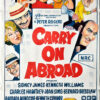 Carry On Abroad Australian Daybill Movie Poster Sid James (1)