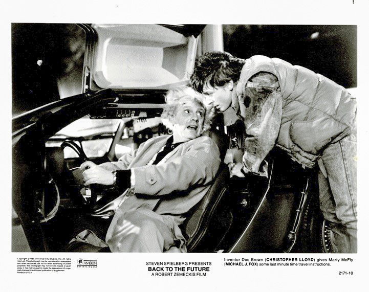 Back To The Future 8 X 10 Press Kit Still 1985 (16) Back To The Future 8 X 10 Press Kit Still 1985 (16)